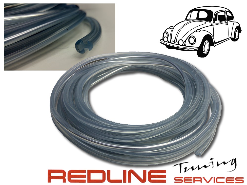 VW Window Trim, Plastic/Chrome, Super Beetle