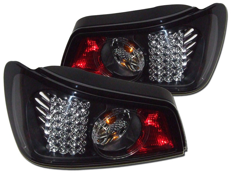 פנסים אחוריים לדים פג'ו 306 רקע שחור ,LED P-306,1993-2001REAR LIGHT SK1600-A3B697-JM