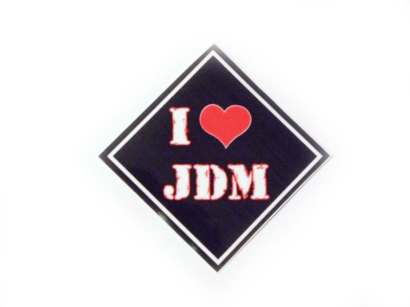 מדבקה לשמשה אחורית לרכב יפני JDM .10x10