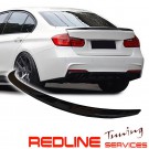 ספוילר אחורי BMW F30 שחור מבריק,פלסטיק. תואם מקור, REAR TRUNK SPOILER BMW F30