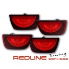 פנסים אחוריים עם לדים שברולט קאמארו 2010-2014,LED TAIL LIGHTS CAMARO RED