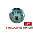 שעון לחץ שמן ,חברת AUTOGUAGE,כולל יונית לחץ שמן