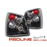 Easy installation best finish incl Wire for LED, LED lamp included 1 Set of 2 rear lights for year: 01-05 Color: black E-Approved (free registration) LED tail light