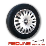 סט טסות לרכב,תואם מקור,אופל. מידה 15, דגם SJS 306, WHEEL COVER OPEL