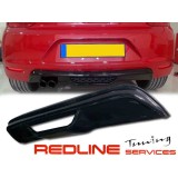 דיפוזר לפגוש אחורי,פולקסווגן שירוקו,Rear Lip Bumper Bar Diffuser For VW Scirocco 09-14, דגם RIEGER