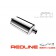 אגזוז פתוח אוניברסאלי ,INOX 304,חברת STEEL,SINGLE ROUND RACE MUFFLERS,