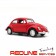 פולקסווגן חיפושית, 1:32 דגם אדום, VW BEETLE DIE CAST MODEL