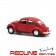 פולקסווגן חיפושית, 1:32 דגם אדום, VW BEETLE DIE CAST MODEL