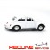 פולקסווגן חיפושית 1:32 לבן, VW BEETLE DIE CAST MODEL WHITE